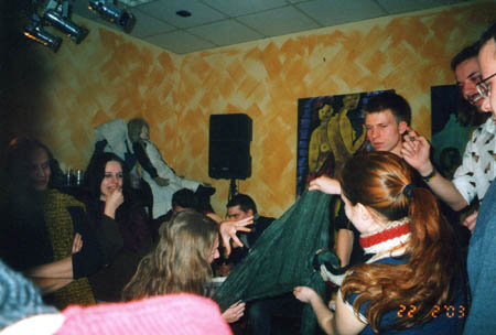 die gehbauers bei der Pantomine